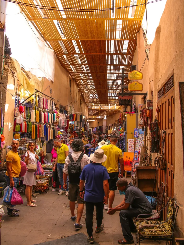 marrakech medina souq